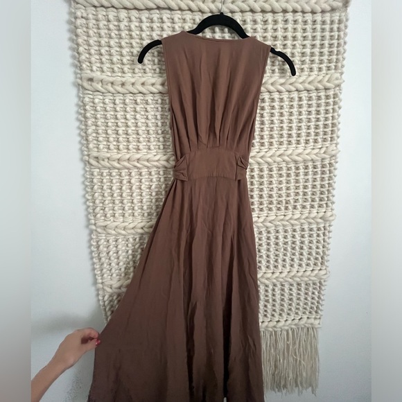 MARSHALLS Extra Small Brown Summer Dresss - Picture 6 of 9